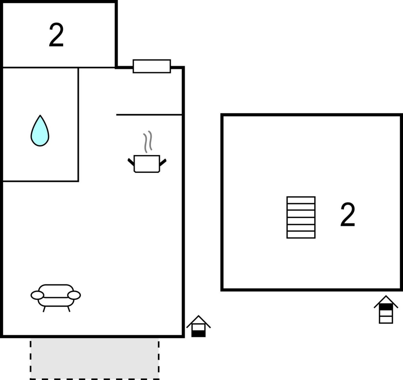Cozy Apartment In Friedrichskoog With Kitchen エクステリア 写真